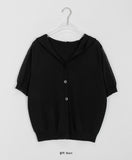 Kamita Short Sleeve Hood Cardigan