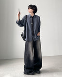 Well Slab Curve Wide Denim