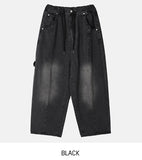 Poco Carpenter Washing Balloon Denim Pants