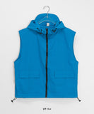 [unisex] Yao Summer Nylon Hood Zip-up Vest