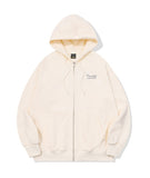 Peace Moment Embroidered Hood Zip-Up