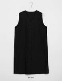 Koei Button Pocket Long One Piece