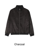 Lucal Satin Suede Zip-up