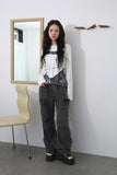Deer Cargo Zipper Denim