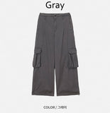 Gane Vintage Washing String Cargo Pants