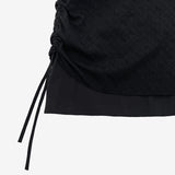 Le L String Shirring Skirt