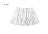 Lying Lace Tiered Banding Mini Skirt