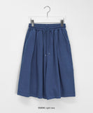 [unisex] Gecom Pigment Banding Bermuda Pants