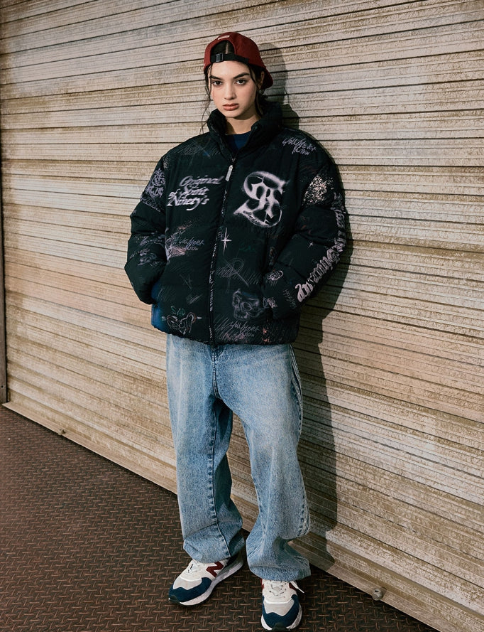 1993studio(1993スタジオ) - ヴィンテージドローイングショートダウン