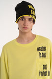 I'm hot double beanie