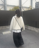 Meat Side Cut String Training Winter Brushed Pants