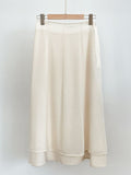 Denain Chiffon Double Layered Long Skirt