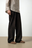 WOOL ONE TUCK SLACKS