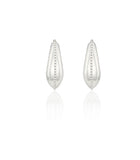 Champagne Moon Silver Gout Glint Earrings S