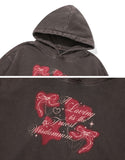 Wisdom Crop Pigment Hoodie