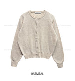 [U-BASIC] Loro Spring Round Cardigan
