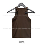 Vivi Unbalance Rribbed Sleeveless