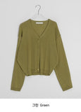 Myuro U-neck/V-neck Summer Long Sleeve Cardigan