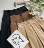 Rode Pleated Long Skirt