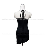 Unbalance Drape Long Sleeveless