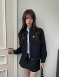 Hank Biker Nylon Windbreaker Jacket