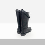 Tenua Buckle Strap Midi Boots
