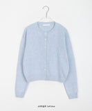 Keita Summer Linen Round Boucle Cardigan - Linen 100