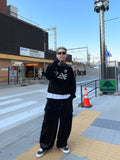 Velvet Track Line Cargo Pants