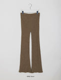 Moind Velvet Ribbed Banding Pants