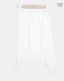 Royce Chiffon Layered Banding Midi Skirt