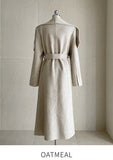 Rovia Shawl Collar Wool Long Coat