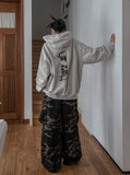 One Camo Patch Heavy Pile Hoodie