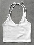 Multi Strap Halter Sleeveless