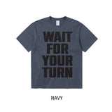 Your Turn Crack Lettering Short Sleeve