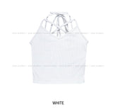 Roa strap ribbed sleeveless