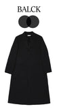 Ninsz three-button blazer coat