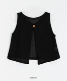 Shinyu two-way button knit vest