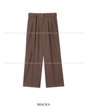 Rings Belted Wide Slacks
