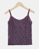 Juven See-through Lace Sleeveless