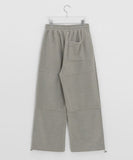[Unisex] Bitbe Fleece Brushed Banding Wide Pants