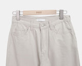 Maon Eyelet Scarf Layered Cotton Pants