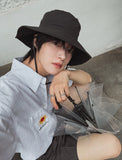 Plain Nylon Safari Bucket Hat