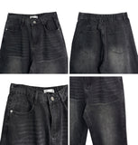 Harpin Wide Banding Denim Pants