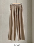 Lenion Linen Wide Banding Pants