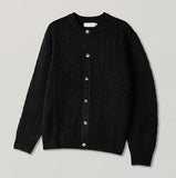 Classic Cable Round Cardigan