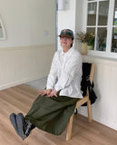 [BAONHAUS] Hennab Cotton Over Long Sleeve Shirt