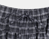 Beon Check Long Skirt
