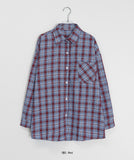 Denu Vintage Check Over Shirt