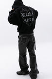 rockstern hoodie zip-up