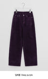 Aldon Corduroy Straight Pants